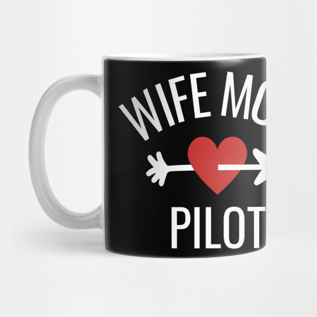 Wife Mom Pilot Gift Idea by divinoro trendy boutique